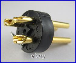 100x SL5229 XLR Gold 3pin Male Plug Microphone Mic Speaker Cable Audio Connector
