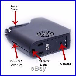 1080P Full HD Hidden Motion Detection Spy Nanny Cam Vehicle Car Inverter & Audio