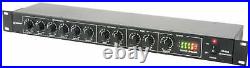 1U Mic Line Rack Mixer ML622 6 Mic Plus 2 Aux Adastra