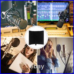 2 pcs Vocal Mic Shield Microphone Recording Supplies Mic Sound Shield