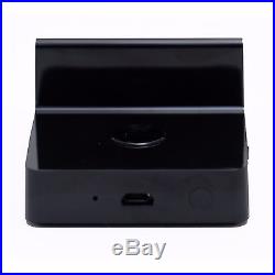 2K Resolution Dock Charging Station Iphone Android Type Hidden Spy Camera Audio