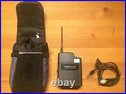 2x Audio-Technica Wireless Lapel Mic System Complete kit with case & cables