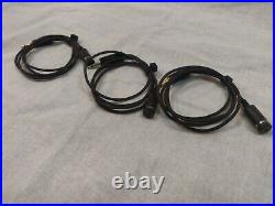 3x Audio Technica AT829 LAPEL MIC 3.5mm Wired plug 1/8 at-829 Microphone 3x