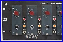 6 Vintage Neve 1272 Microphone Mic Preamp Modules in SVT Audio Rack #43169