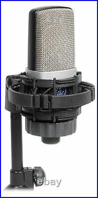 AKG C214 Pro Condenser Microphone Recording Mic+Audio Technica Headphones+Shield