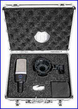 AKG C214 Studio Condenser Microphone Recording Mic+Audio Technica Boom Arm