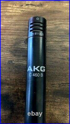 AKG CK61-ULS with C640B microphone warm vintage sound studio condenser mic
