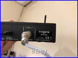AKG Sound System (3 HT40 radio mics, 3 SR40 receivers, 3 D5 wired mics)