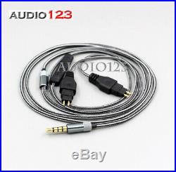 AUDIO123 Headphone cable cord for Sennheiser HD580 HD600 HD650 with mic New