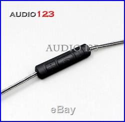 AUDIO123 Headphone cable cord for Sennheiser HD580 HD600 HD650 with mic New
