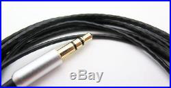 AUDIO123 Silver Plated Headphone cable cord for Sennheiser HD580 HD600 HD650 New