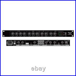 Adastra Mic and Line-In Rack Mount Mixer with +20V Phantom Power 19 1U