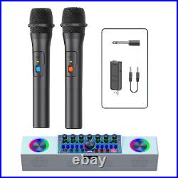 Audio External Sound Card Live Streaming Mixer Bluetooth Karaoke Amplifier / Mic