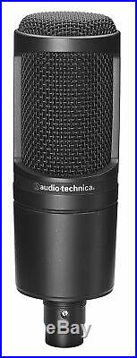 Audio Technica 4-Person Podcast Podcasting Kit withMixer+Mics+Headphones+Booms