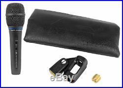 Audio Technica AE5400 Handheld Vocal Condenser Microphone Mic+Shield+Headphones