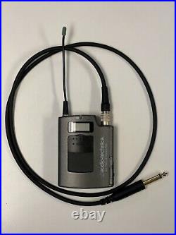 Audio-Technica AEW-T1000 UHF Transmitter (655-680MHz) Lavalier Mic/Guitar/Bass