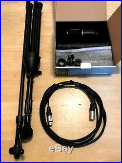 Audio Technica AT2020 Cardioid Condenser Mic with Mic Stand & Cable