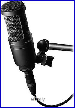 Audio-Technica AT2020 Cardioid Condenser Microphone with mic cable FREE PRIORITY