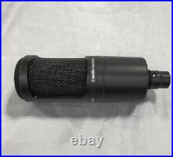 Audio Technica AT2020 Good condition, Black, A Good Starter Mic, Affordable mic