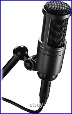 Audio Technica AT2020 Studio Recording Microphone-Cardioid Condenser Mic