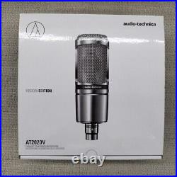 Audio-Technica AT2020V Silver Capacitor Mic Condenser Microphone with Box