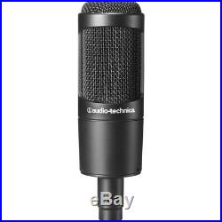 Audio-Technica AT2035 Cardioid Condenser Mic withAxcessAble Pop Filter, Cable&Stand