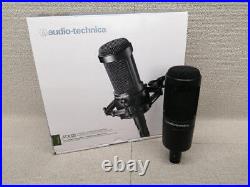 Audio-Technica AT2035 Cardioid Condenser Microphone Mic WithAccessories From Japan