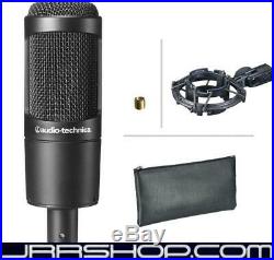 Audio Technica AT2035 Large Diaphragm Cardioid Condenser Mic New Open Box JRR Sh