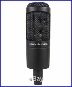 Audio Technica AT2035 Side Address Cardioid Condenser Studio Microphone/Mic+Case