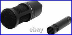 Audio Technica AT2041SP AT2020+AT2021 Studio Microphones Mics+AKG Headphones
