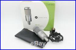 Audio-Technica AT3035 Large Diaphragm Condenser Mic with Shock Mount, Case, Box