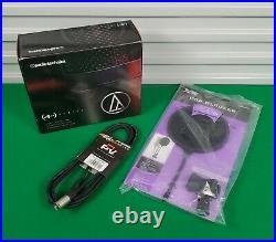 Audio Technica AT4033A Bundle Shock Mount, Dust Cover, Pop Filter & Mic Cable