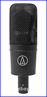 Audio Technica AT4033A Condenser Microphone Mic+Presonus Monitors+Headphones