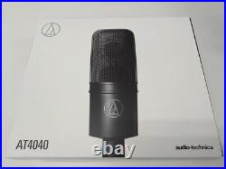 Audio Technica AT4040 Cardioid Condenser Microphone Studio Mike Mic Japan New