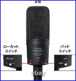 Audio Technica AT4040 Cardioid Condenser Microphone Studio Mike Mic Japan New