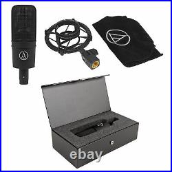 Audio Technica AT4040 Pro Cardioid Condenser Microphone+Case+Studio Mic+Mount