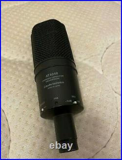 Audio Technica AT4040 mic with Shock-mount and Pop-filter Great Condition