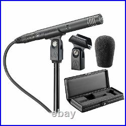 Audio Technica AT4051B Condenser Recording Microphone+Mic Stand+Isolation Shield