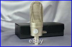 Audio Technica AT4080 Bidirectional Active Ribbon Microphone Mic & Case