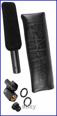 Audio Technica AT875R Short Shotgun Condenser Microphone with Line+Gradient DV Mic