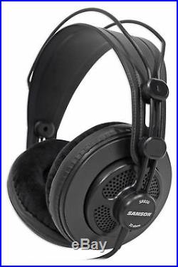 Audio Technica AT897 Shotgun Condenser Microphone Mic+Case+Boom+Stand+Headphones