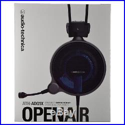 Audio-Technica ATH-ADG1X OPEN AIR High-Fidelity Stereo Gaming Headset Black Blue