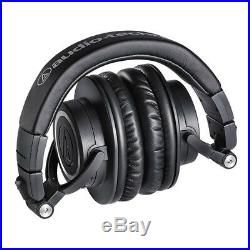 Audio-Technica ATH-M50xBT Bluetooth 5.0 Wireless Closed-Back Dynamic Headphones