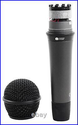 Audio Technica ATM410 Dynamic Cardioid Microphone+Desktop Mic Stand+Cable