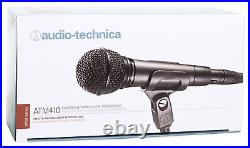 Audio Technica ATM410 Dynamic Cardioid Microphone+Desktop Mic Stand+Cable