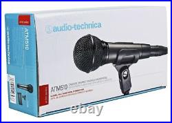 Audio Technica ATM510 Cardioid Dynamic Vocal Microphone Mic +Tripod Stand +XLR