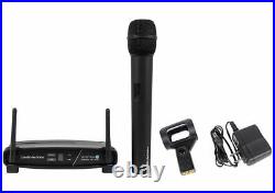 Audio Technica ATW-1102 System 10 Wireless Handheld Microphone+Mic+Headphones