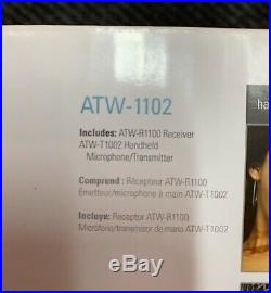 Audio Technica ATW-1102 Wireless System 10, Handheld Wireless Mic