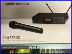 Audio-Technica ATW-2120B Wireless UHF Handheld Mic System