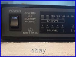 Audio-Technica ATW-R14 Wireless Mic System Receiver + ATW-T51 Transmitter + Mic